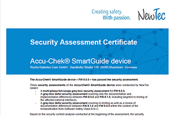 Accu-Chek SmartGuide device - Security-Assessment-Certificate FW v9.0.0.png